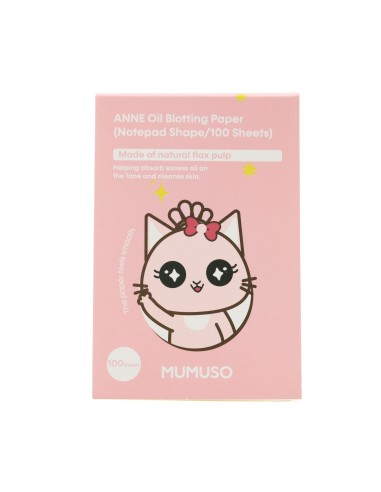Papier Matifiant Anne - 100 Feuilles Format Bloc-notes